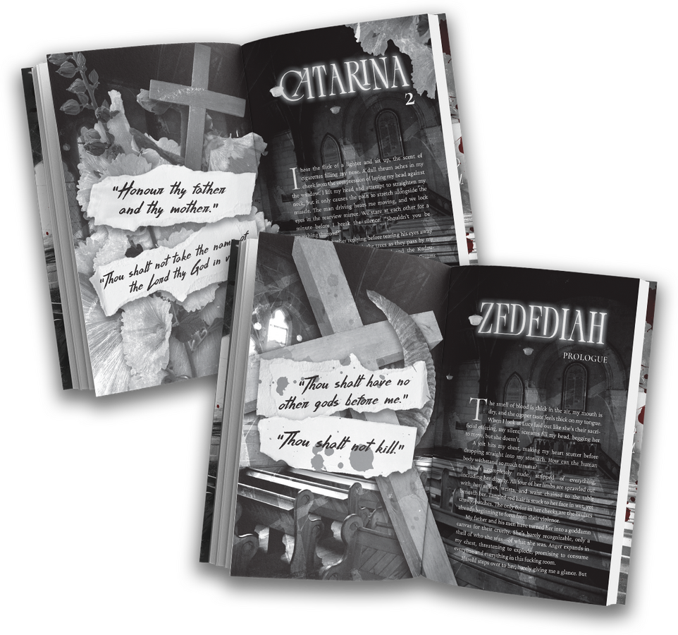 Written In Sin by E.K. Dusk Written In Sin by E.K. Dusk